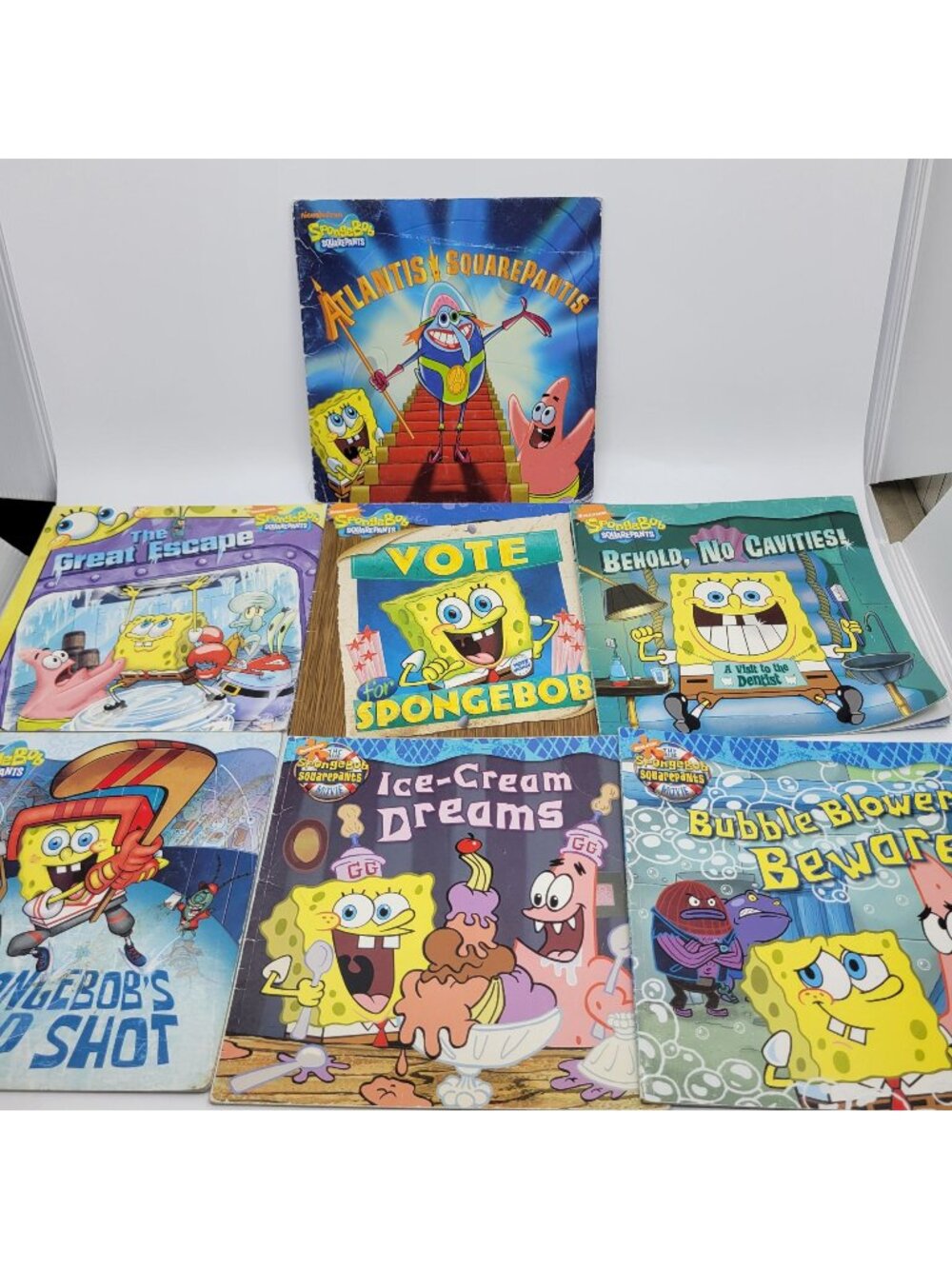 Spongebob Squarepants Lot of 7 Children's Books - BK308
